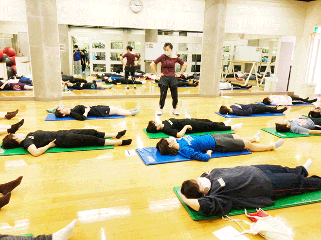 免疫体力を上げるのが私の授業の意義