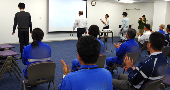 職場でできる肩こり腰痛セミナー